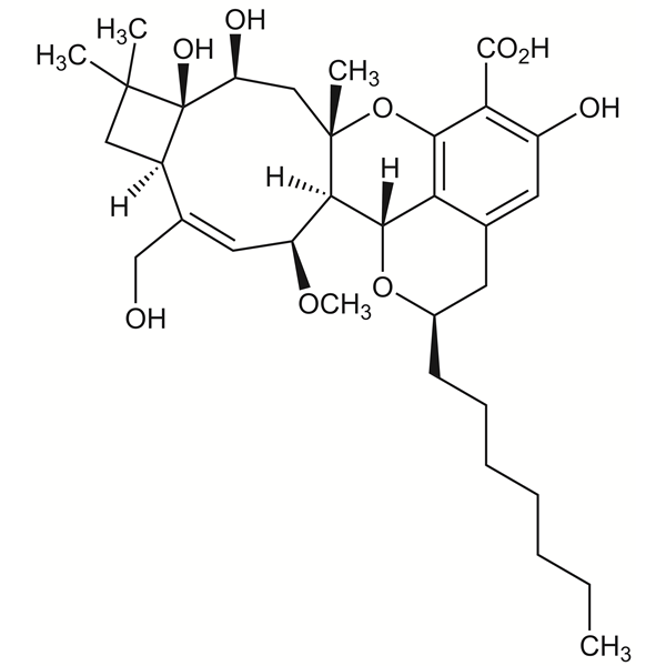 Graphical representation of Cytosporolide A