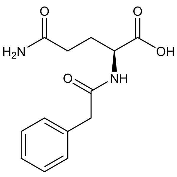 Graphical representation of Phenylacetylglutamine