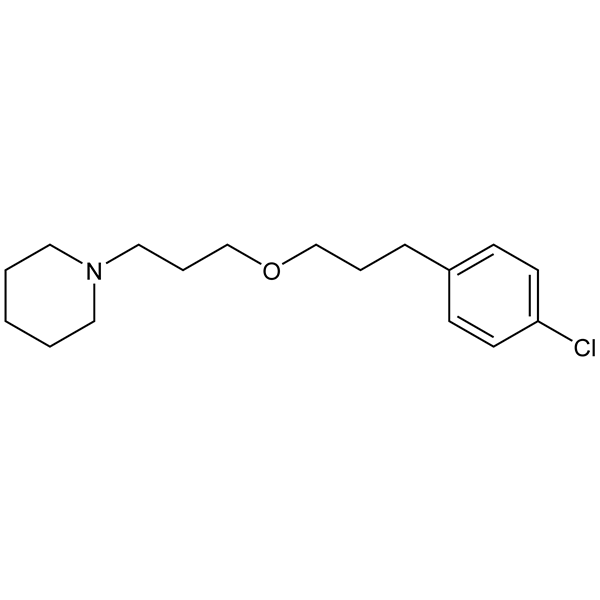 Graphical representation of Pitolisant