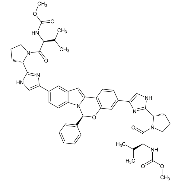 Graphical representation of Elbasvir