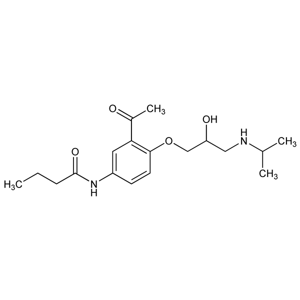 Graphical representation of Acebutolol