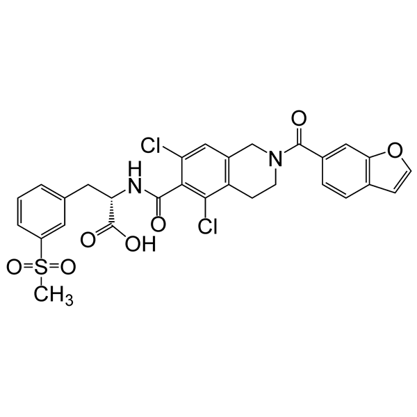 Graphical representation of Lifitegrast