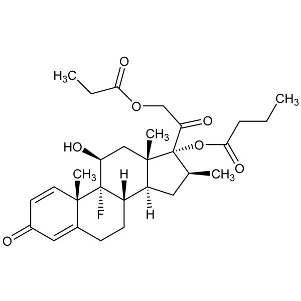 Graphical representation of Betamethasone butyrate propionate