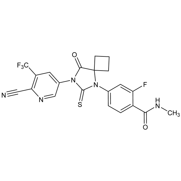 Graphical representation of Apalutamide