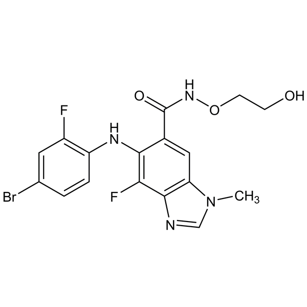 Graphical representation of Binimetinib