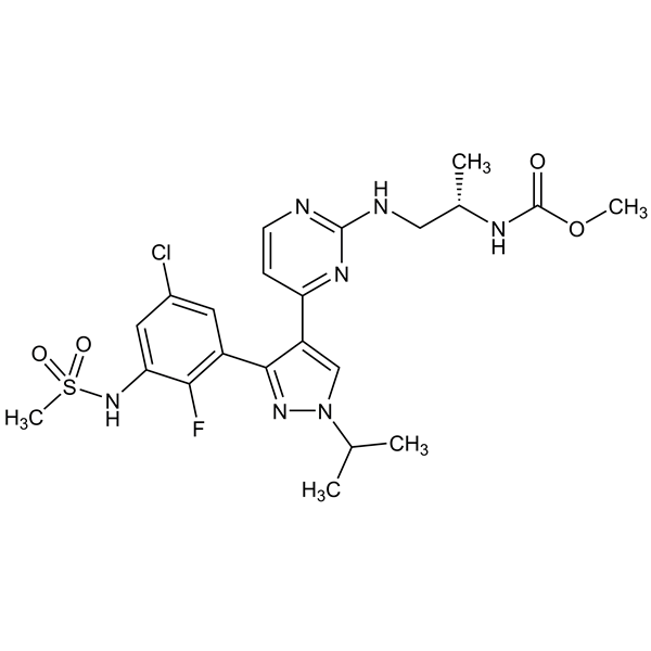 Graphical representation of Encorafenib