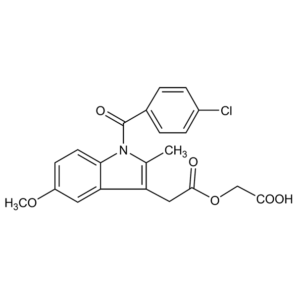 Graphical representation of Acemetacin