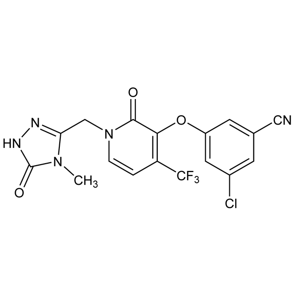 Graphical representation of Doravirine