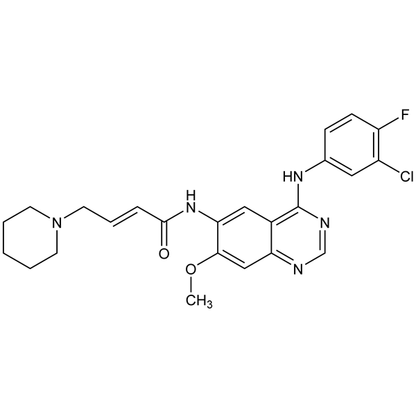 Graphical representation of Dacomitinib