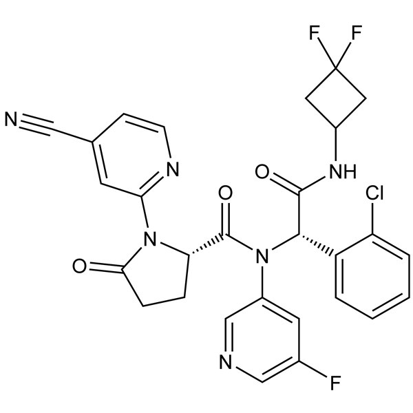 Graphical representation of Ivosidenib