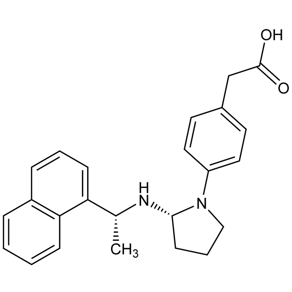 Graphical representation of Evocalcet