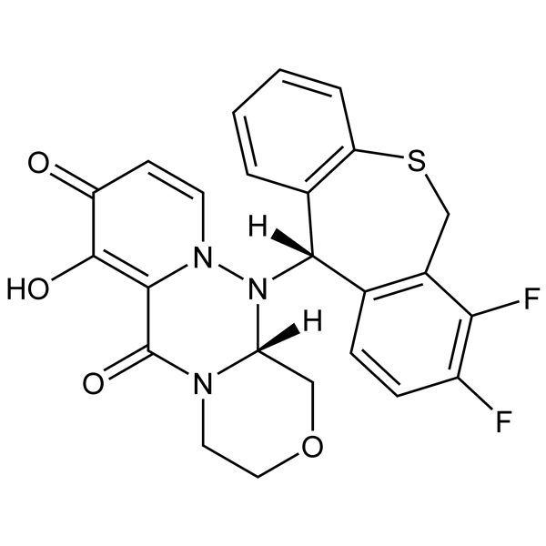 Graphical representation of Baloxavir