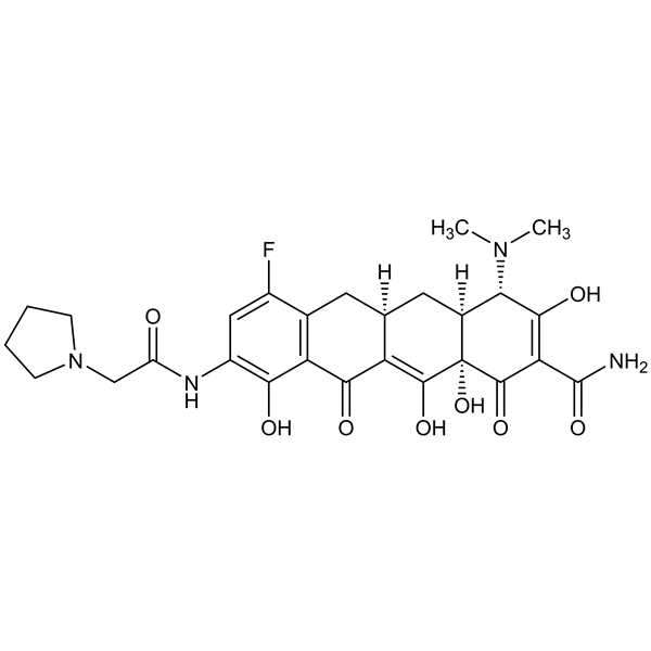 Graphical representation of Eravacycline