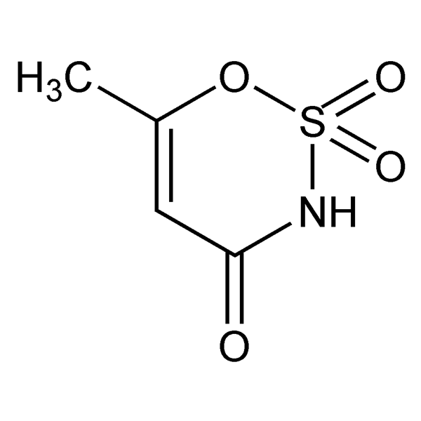 Graphical representation of Acesulfame