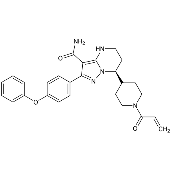 Graphical representation of Zanubrutinib