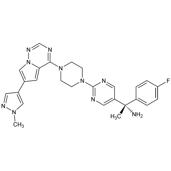 Graphical representation of Avapritinib