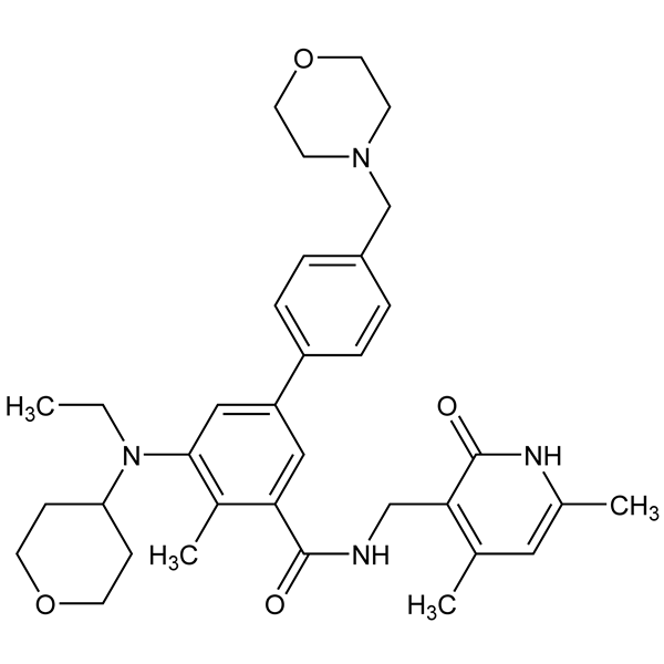 Graphical representation of Tazemetostat