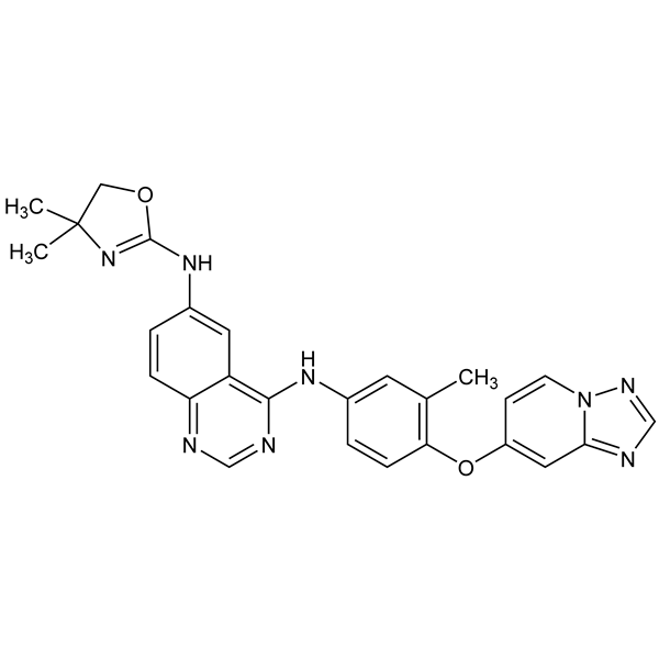 Graphical representation of Tucatinib