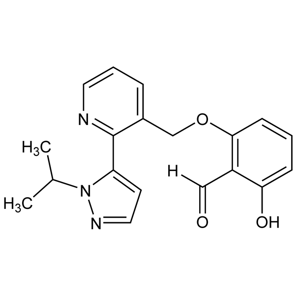 Graphical representation of Voxelotor