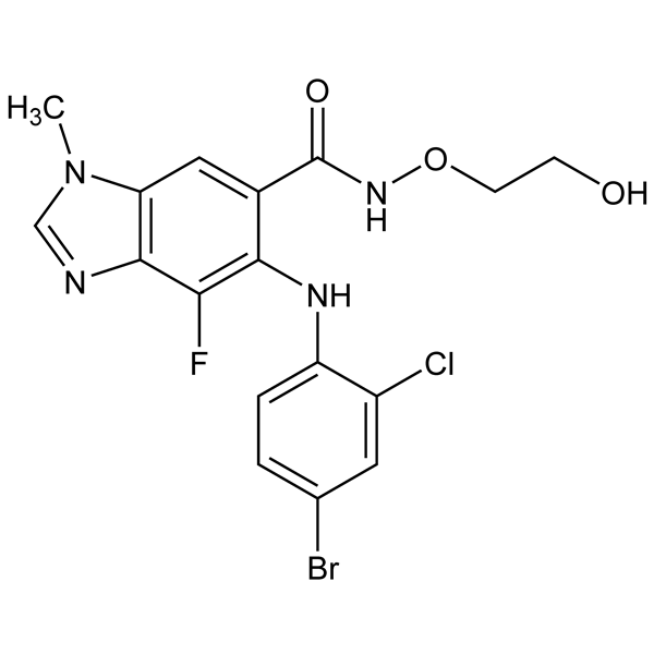 Graphical representation of Selumetinib