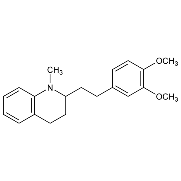 Graphical representation of Cuspareine