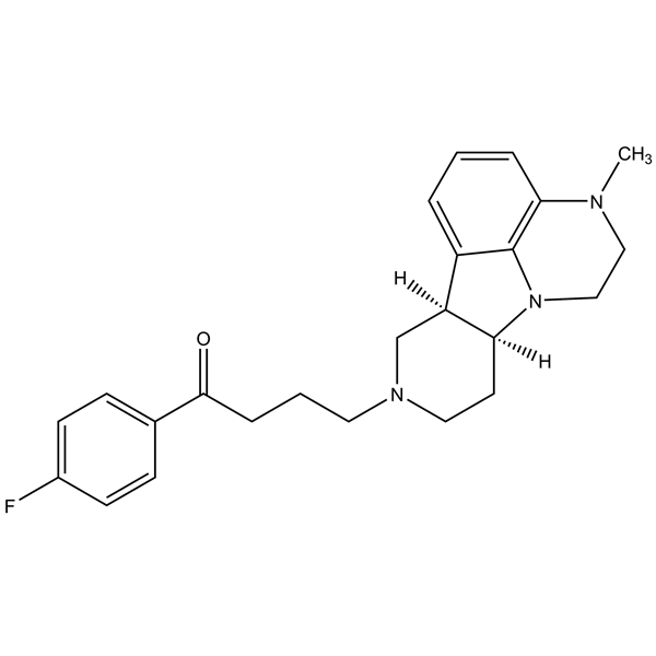 Graphical representation of Lumateperone