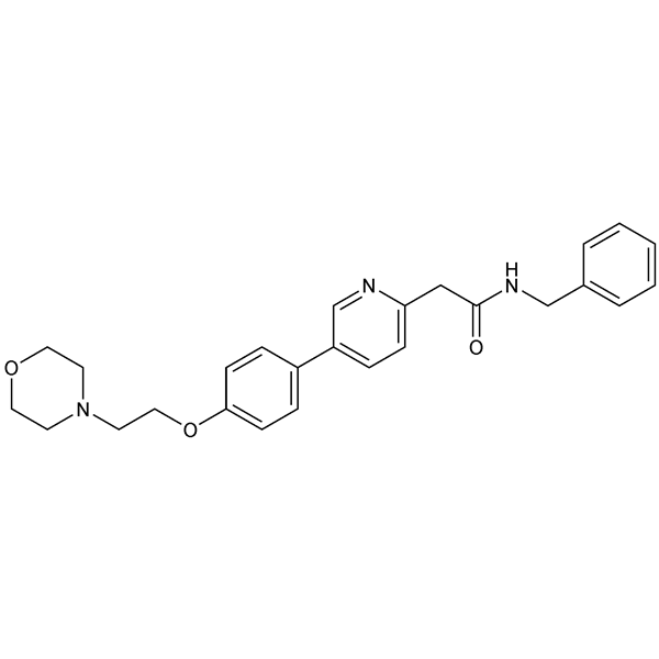 Graphical representation of Tirbanibulin