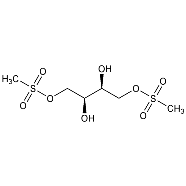 Graphical representation of Treosulfan