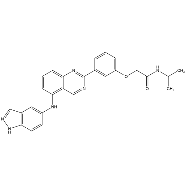 Graphical representation of Belumosudil