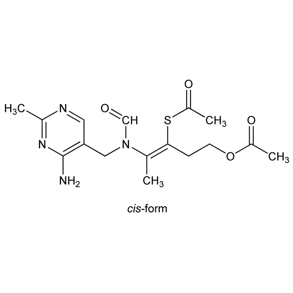 Graphical representation of Acetiamine