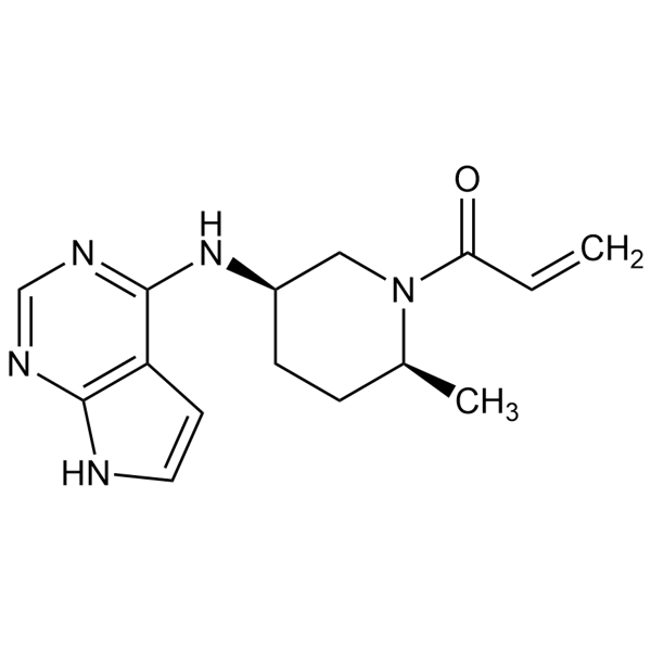 Graphical representation of Ritlecitinib
