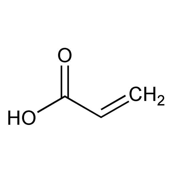 Graphical representation of Acrylic Acid