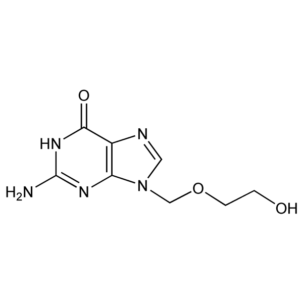 Graphical representation of Acyclovir