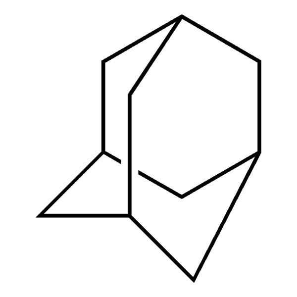 Graphical representation of Adamantane