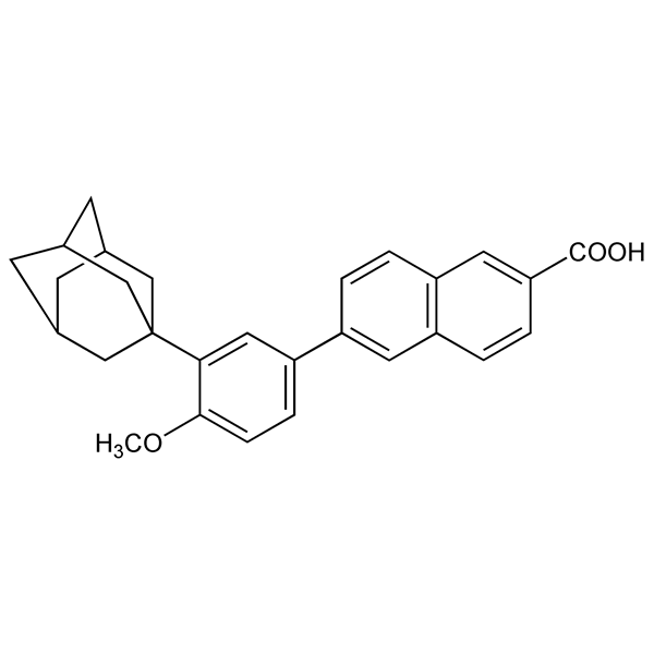 Graphical representation of Adapalene