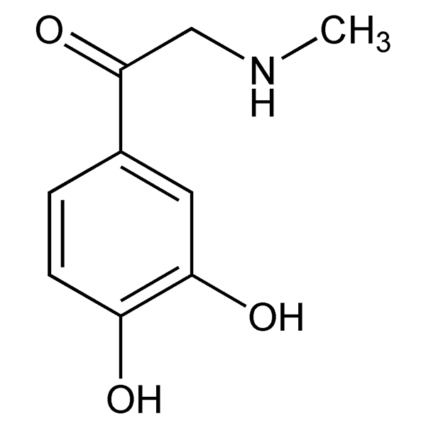 Graphical representation of Adrenalone