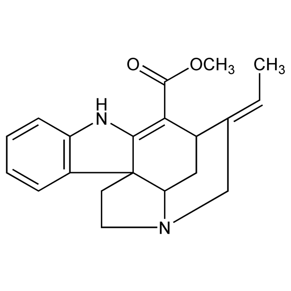 Graphical representation of Akuammicine