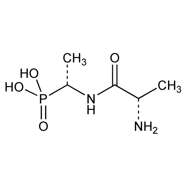 Graphical representation of Alafosfalin