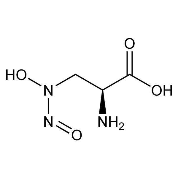 Graphical representation of L-Alanosine