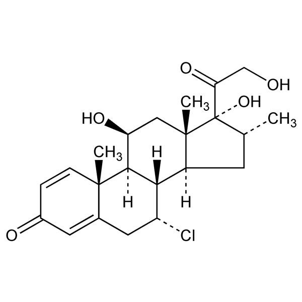 Graphical representation of Alclometasone