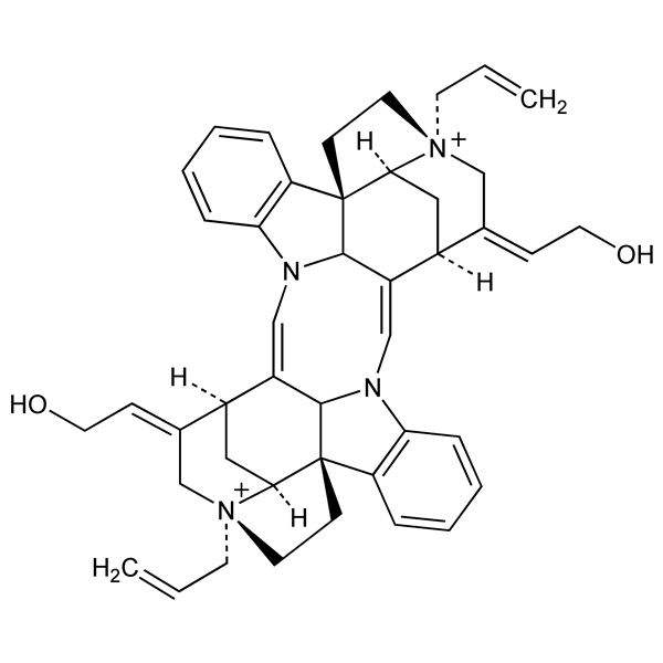 Graphical representation of Alcuronium