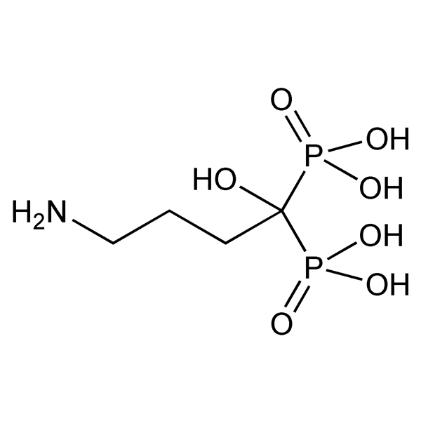 Graphical representation of Alendronic Acid