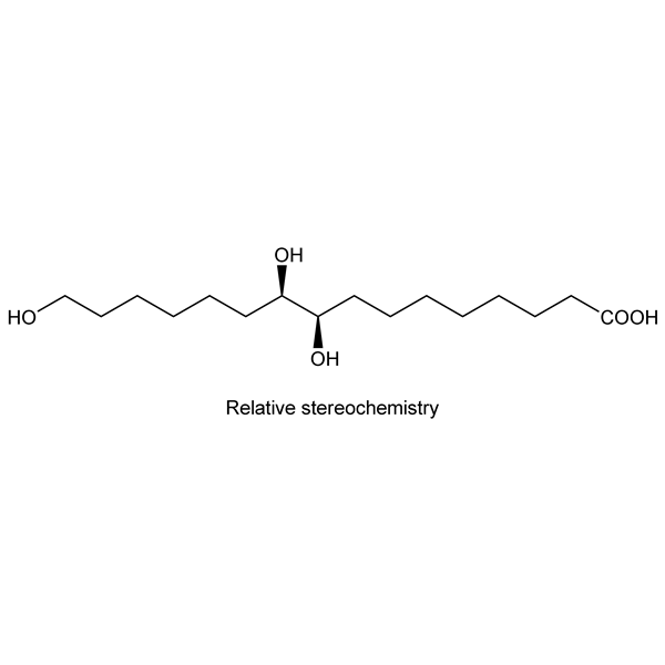 Graphical representation of Aleuritic Acid