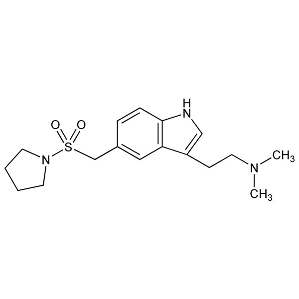 Graphical representation of Almotriptan