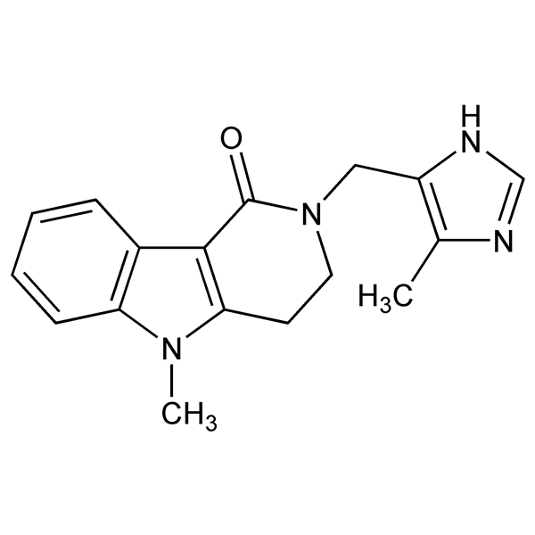 Graphical representation of Alosetron