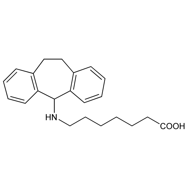 Graphical representation of Amineptine