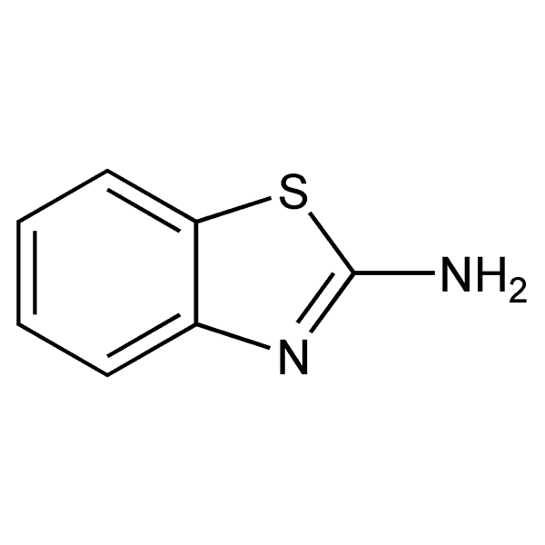 Graphical representation of 2-Aminobenzothiazole