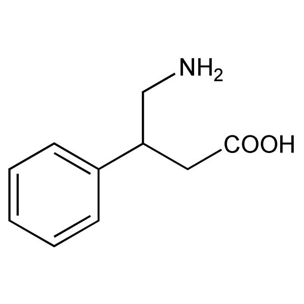 Graphical representation of 4-Amino-3-phenylbutyric Acid