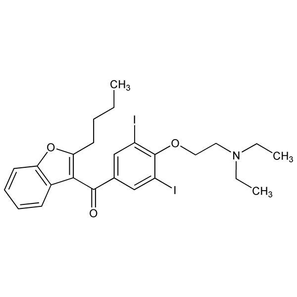 Graphical representation of Amiodarone