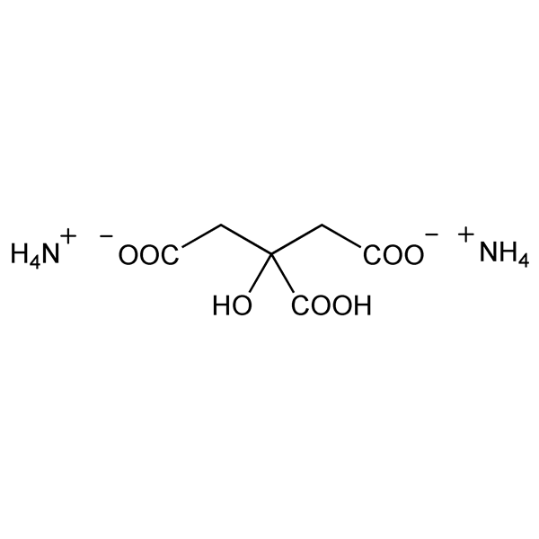 Graphical representation of Ammonium Citrate, Dibasic